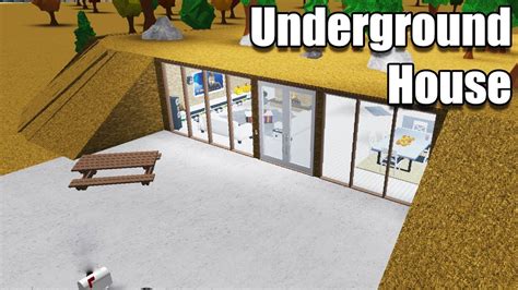 Modern Underground Bunker House • Roblox Bloxburg • 178k Youtube
