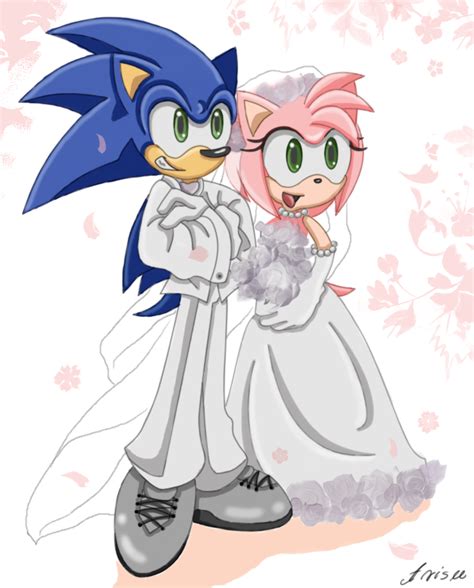 Sonamy Wedding Day In Color By Arisuamyfan On Deviantart Sonic And