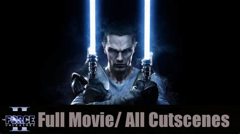 Star Wars The Force Unleashed 2 Full Moviecutscenes Youtube