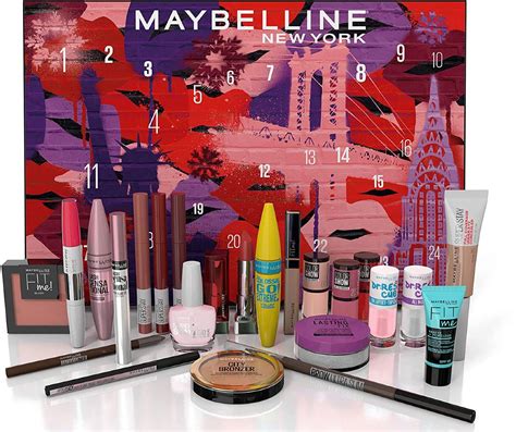 Calendario De Adviento Maybelline New York Maquillaje