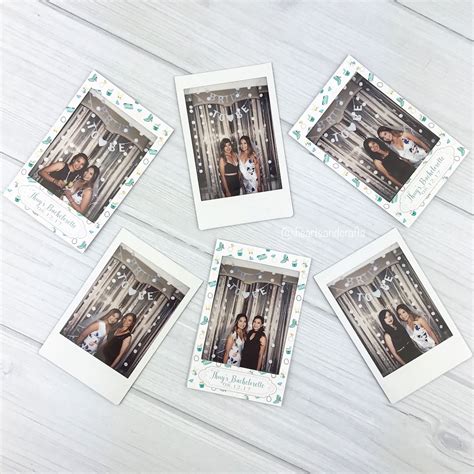 Personalized Instant Photo Sticker For Instax Mini Film Party Favors