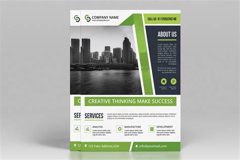 Business Flyer Template Ms Word And Photoshop Template