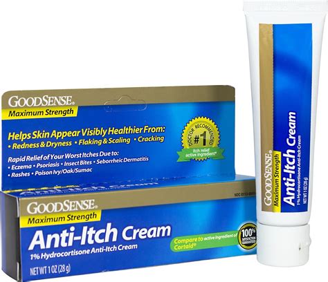 Over The Counter Otc Medicine Max Strength Anti Itch Cream