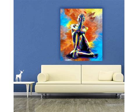 Female Nude Art Signed Artistic Nude Print From Oil Figure Painting