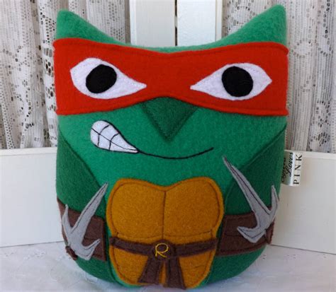 Ninja Turtle Owlie Inspired By Raphael By Sylvialovespink On Deviantart