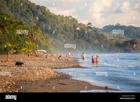 Costa Rica Puntarenas Province Playa Dominical Stock Photo Alamy