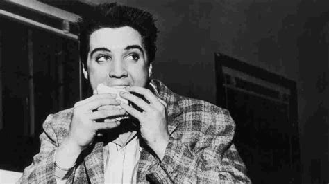 A Still Trim Elvis Presley Enjoys A Sandwich In 1958 His Love Of Fatty