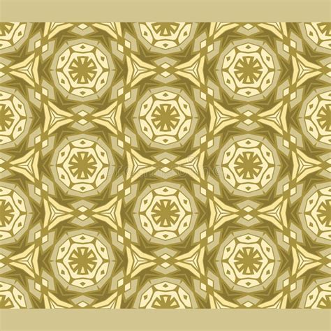 Bright Color Abstract Golden Hexagonal Geometric Pattern Vector