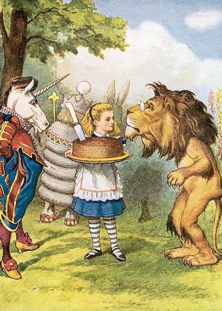 Alice In Wonderland 32x 7x5 Illustrations By John Tenniel · Retro