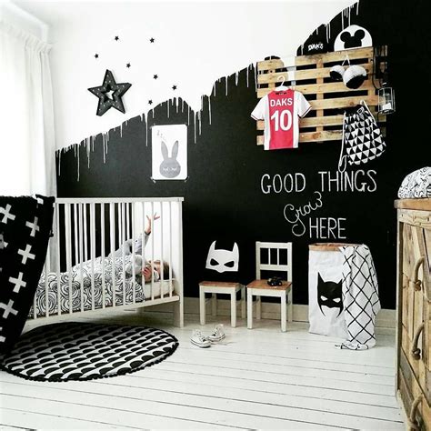 Monochrome Kids Bedroom Toddler Room