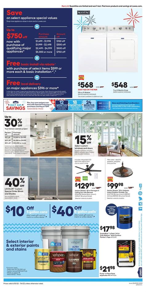 Lowes 4th Of July Sale Current Weekly Ad 0630 07062022 8