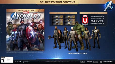 Avengers Game Deluxe Edition Ubicaciondepersonascdmxgobmx