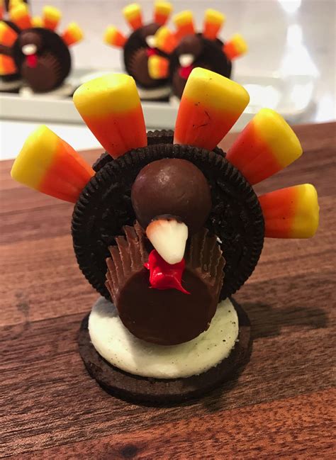 Kid Approved Thanksgiving Turkeys Made From Oreos Candy