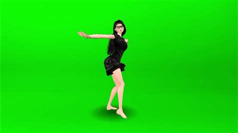 Sexy Girl Dance 7 Green Screen Youtube