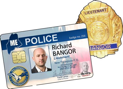 In just 5 minutes you can create your professional custom id card. Custom Police & Fire Service Photo ID Cards | InstantCard
