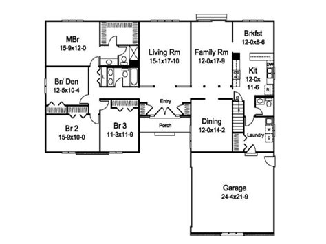 Our most popular apartment floor plan for the busy miami university student. House Plans with Courtyard In Middle ... | L shaped house ...