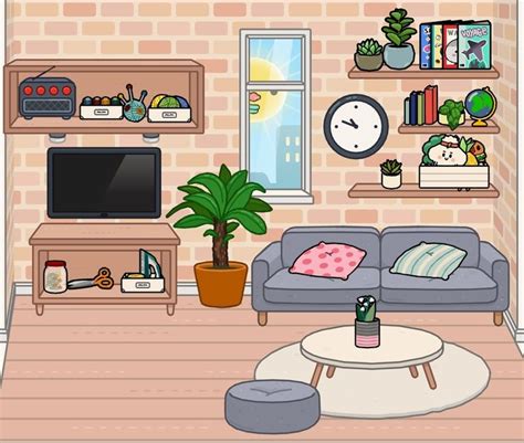 Free living room Toca Boca in 2022 | Cute living room, Free house