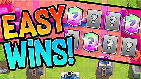 Easy Wins New Spell Bait Clash Royale Clan Wars Youtube