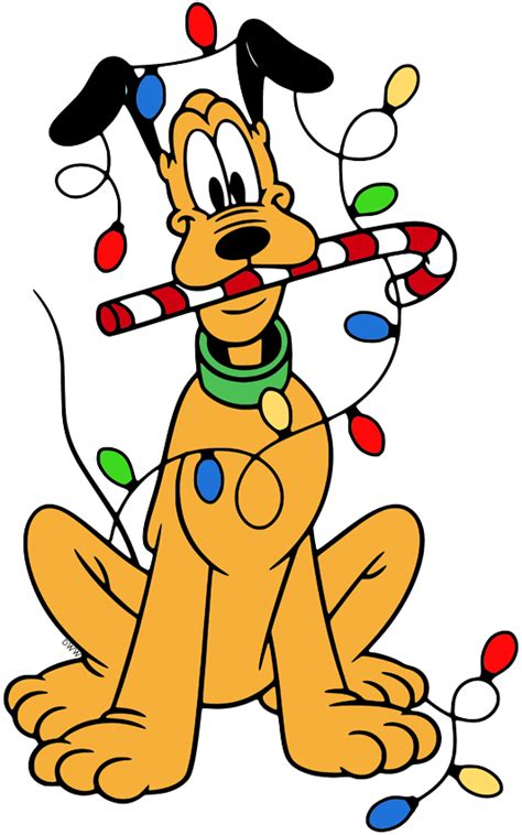 Mickey Cartoon With Christmas Lights Clipart Full Size Clipart