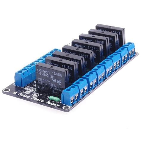 5v 8 Channel Solid State Relay Module Board Omron For Arduino In