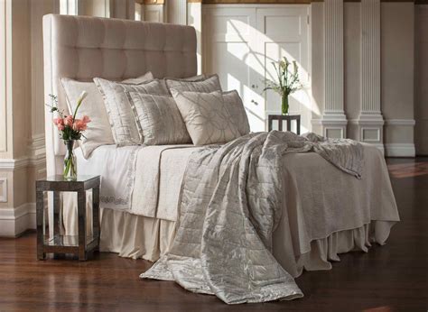 Buy products such as mellanni bedspread coverlet set, becky cameron 3 piece premium ultra soft quilted coverlet set at walmart and save. Lili Alessandra Moderne Ivory Velvet/Silver Print Quilted ...