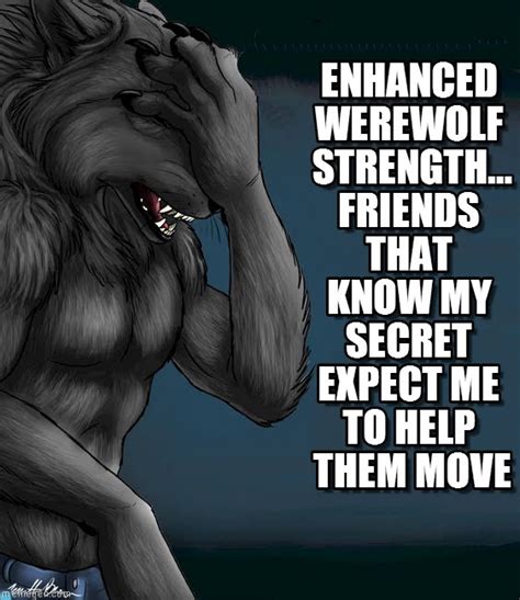 Werewolf Meme Template