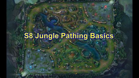 S8 Jungle Pathing Basics Explained League Of Legends Youtube