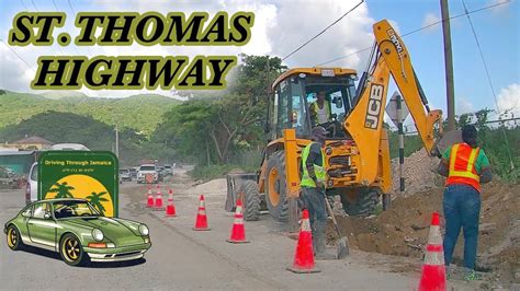 Latest Update On The South Coast Highway Driving To St Thomas