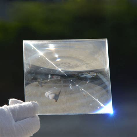 150x150mm Square Optical Pmma Plastic Solar Fresnel Lens Focal Length