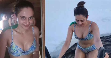 Rakul Preet Singh Slips Into A Bikini To Undergo Cryotherapy In Minus 15 Degrees Celsius In The