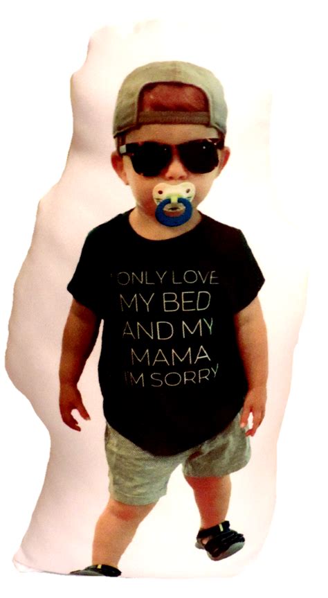 Create your own personalized photo pillow case! Personalized Person Shaped Photo Pillow, Missing You Gift, Away From Home Gift
