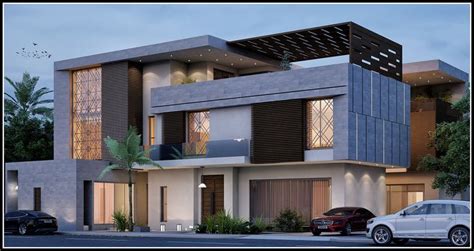 Luxury Villa In Riyadh On Behance Architect Design House House