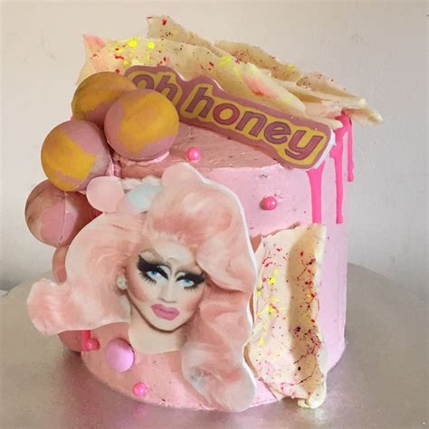 Drag Race Inspired Trixie Mattel Cake Pink Cake Cake Gorgeous Cakes