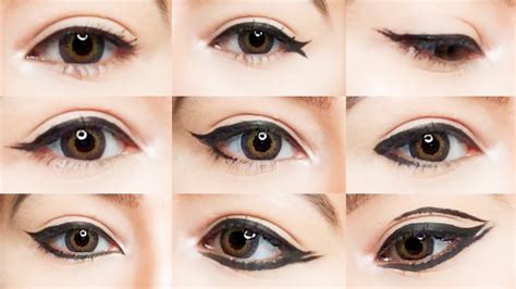 15 type of eyeliner from basic to dramatic l how to apply 15 type of eyeliner l that trendy girl