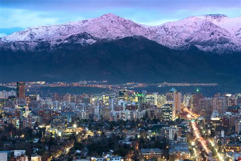 Chile Que Ver En Santiago De Chile Naturaleza Y Urbanismo En Un