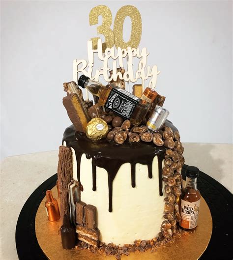 Hubbys 30th Birthday Cake Birthday Cake For Him 30th Birthday Cakes