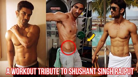 A Workout Tribute To Sushant Singh Rajput Body Transformation