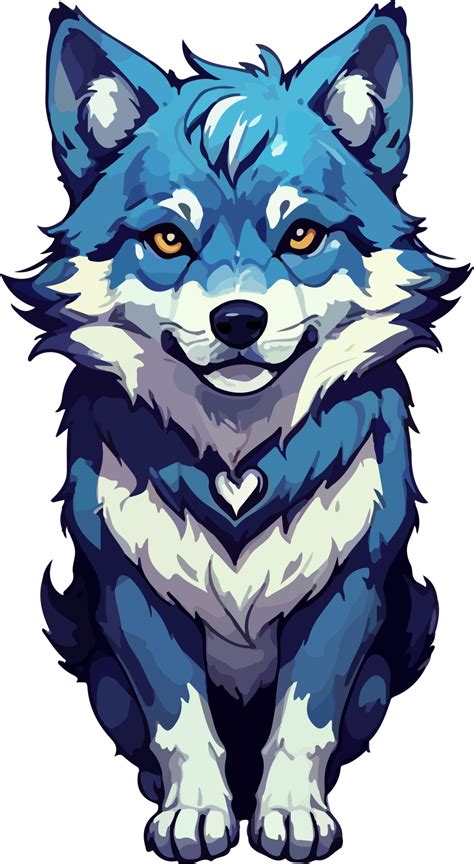 AI generated Wolf Animal Cartoon Image 34978480 PNG