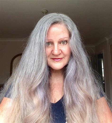 24 Months Going Grey Long Silver Hair Silver Hair Beautiful Gray Hair