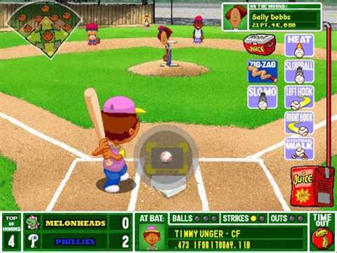 Let's Play Backyard Baseball 2003 - Game 7: Humongous ...