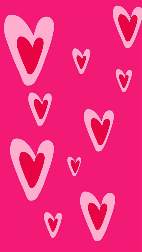 Hearts Wallpaper Red Pink Heartshape Wallpaper Background Valentines