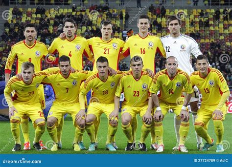 Romanian National Team Editorial Stock Image Image 27724789