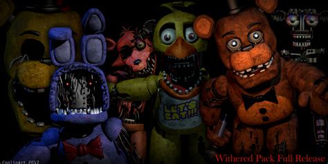 Fnaf 2 Withered Animatronics Fixed Download Pack By Coolioart On