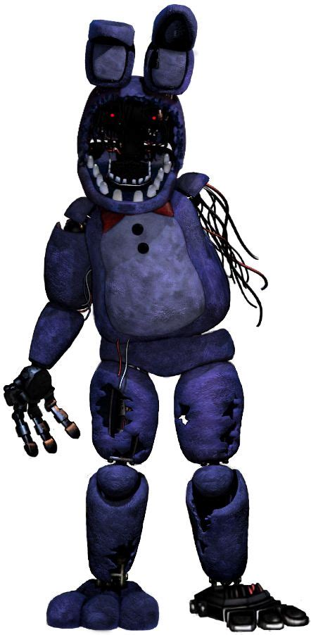 Fnaf Withered Bonnie Full Body By Enderziom On Deviantart Fnaf Drawings Fnaf Characters