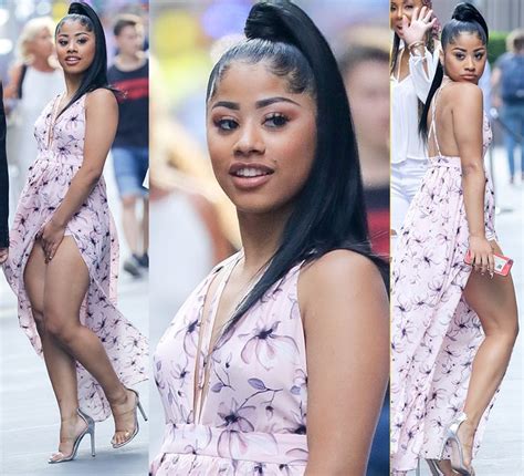Cardi B Sister Cardi Bs Sister Hennessy Carolina Touches Hearts As
