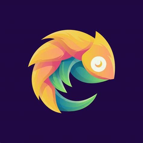 Awesome Chameleon Logo Colorful In 2020 Logo