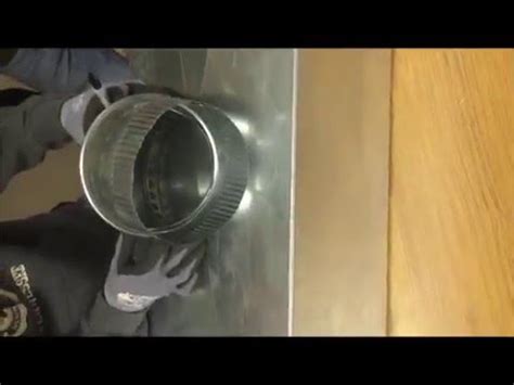 We'll send one of our experienced engineers to your home as soon as possible. How to install a duct takeoff start collar - YouTube