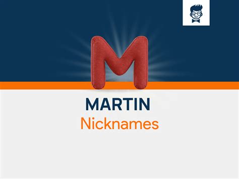 Martin Nicknames 600 Cool And Catchy Names Brandboy