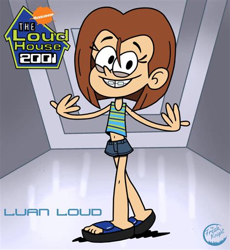 Luan Loud Early 2000s AU by TheFreshKnight on DeviantArt
