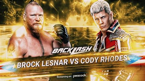 John Cena Vs Brock Lesnar Backlash Wwe Championship Match Wwe